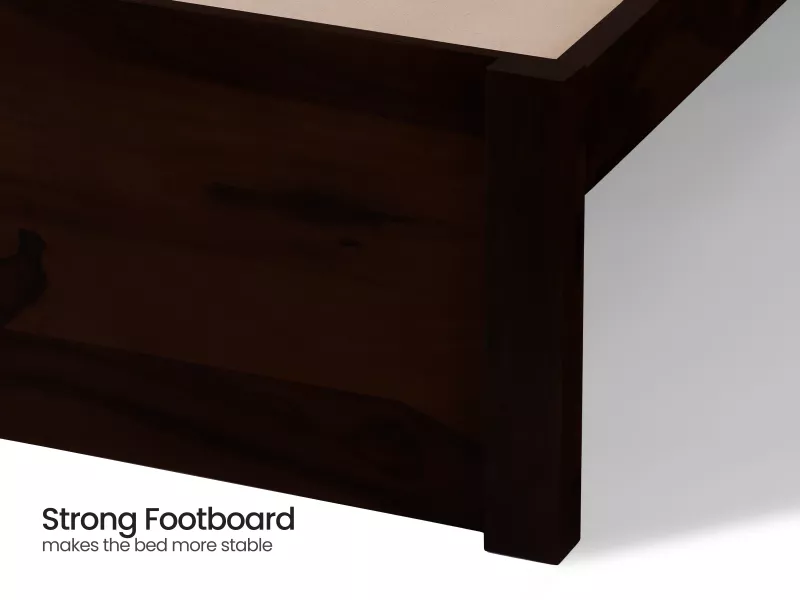 Mosaic Solid Wood King Size Double Bed